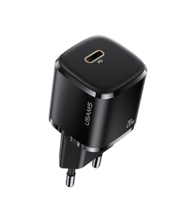 شارژر 25 وات یوسمز مدل US-YJ آداپتور T42 فست شارژ  و کابل US-SJ459 برند USAMS