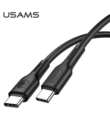 شارژر 25 وات یوسمز مدل US-YJ آداپتور T42 فست شارژ  و کابل US-SJ459 برند USAMS
