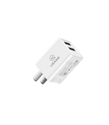 شارژر فست گوشی یوسمز مدل US-CC047 T4 فست شارژ برند USAMS همراه با 3 خروجی