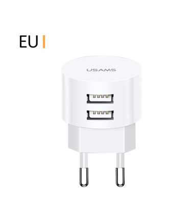 شارژر یوسمز مدل Send-Tu آداپتور T20 و کابل U35 تایپ C برند USAMS