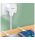 شارژر یوسمز مدل Sing-Tu آداپتور T20 و کابل 3سر U35 برند USAMS