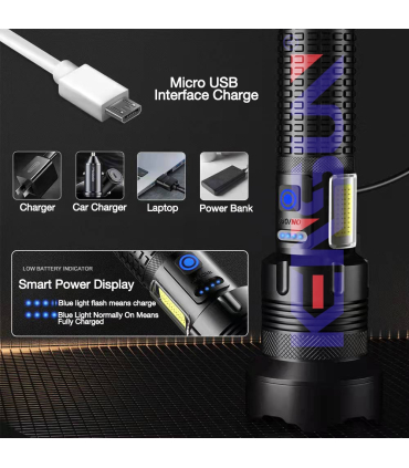 چراغ قوه هلیوس مدل XHP360 برند Helius