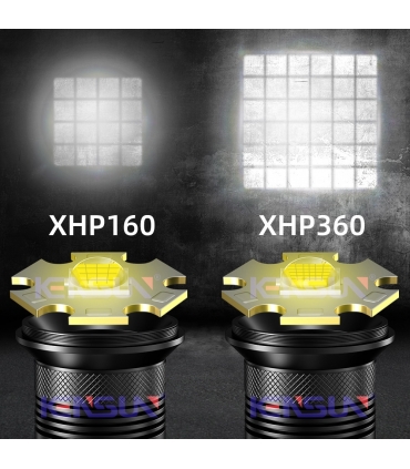 چراغقوه هلیوس مدل XHP360 برند Helius