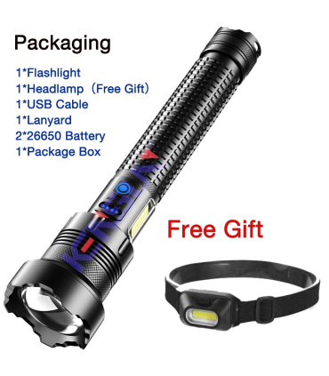 چراغ قوه هلیوس مدل XHP360 برند Helius
