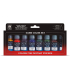 پک 8 عددی رنگ مخصوص ایربراش والجو مدل Ink Acrylic Paint Set VJ72296 برند Vallejo