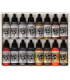 پک 16عددی رنگ مخصوص ایربراش والجو مدل Model Air Metallic Effects Acrylic Paint Set VJ71181 17ml برند Vallejo