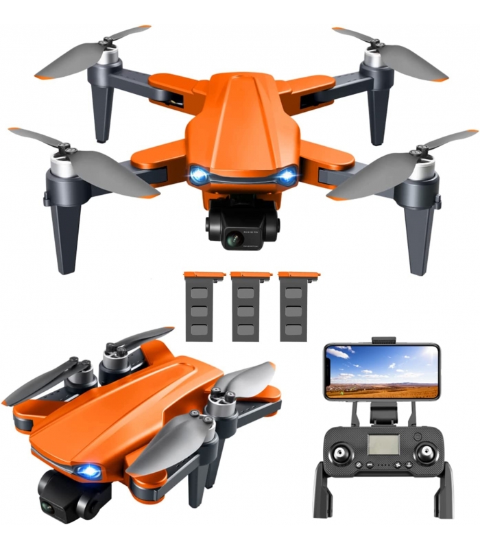 کوادکوپتر مدل Three-Axis Self-Stabilizing Gimbal drone with camera Folding 4k Quadcopter Gps Return Brushless Motor
