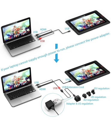 مانیتور طراحی اکس پی پن مدل Artist 15.6 Pro برند XP PEN