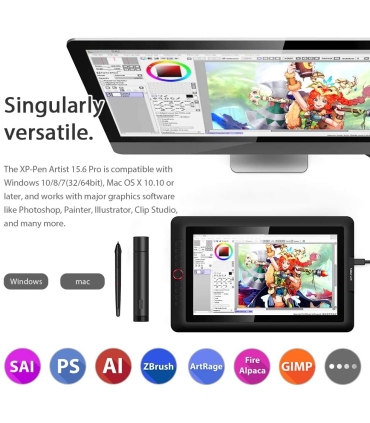 مانیتور طراحی اکس پی پن مدل Artist 15.6 Pro برند XP PEN
