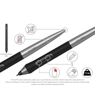 قلم نوری ایکس پی پن مدل Deco Pro Small برند XP PEN