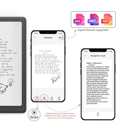 دفتر هوشمند ایکس پی پن مدل Note Plus برند XP-PEN