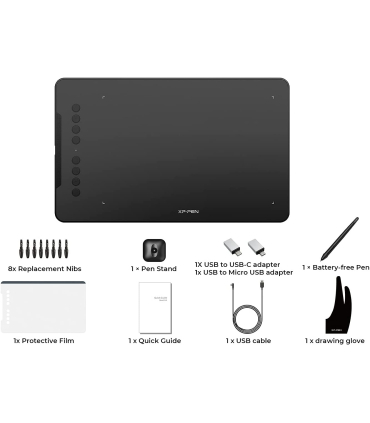 قلم نوری ایکس پی پن مدل Deco 01 V2 برند XP PEN