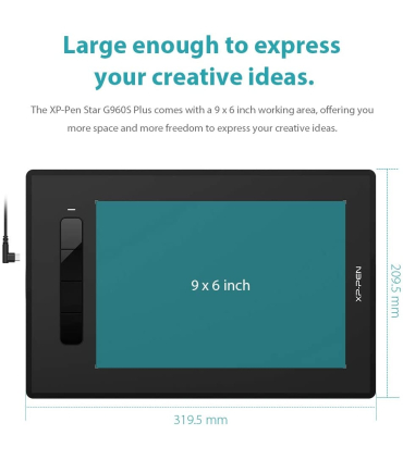 قلم نوری ایکس پی پن مدل Star G960S برند XP PEN