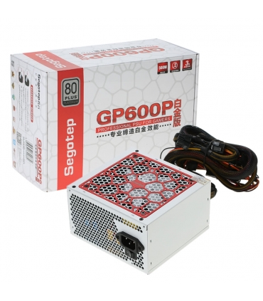 منبع تغذیه کامپیوتر سگوتپ Segotep 500W GP600P ATX PC Computer Power Supply PSU 80Plus Platinum