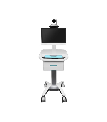 ایستگاه کاری سیار پزشکی روی چرخ Hospital Laptop Cart Medical Workstation On Wheels برند SONKA - زمان تحویل بین 6 تا 8 هفته