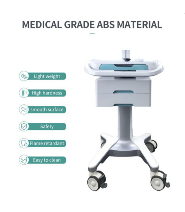 ایستگاه کاری سیار پزشکی روی چرخ Hospital Laptop Cart Medical Workstation On Wheels برند SONKA - زمان تحویل بین 6 تا 8 هفته