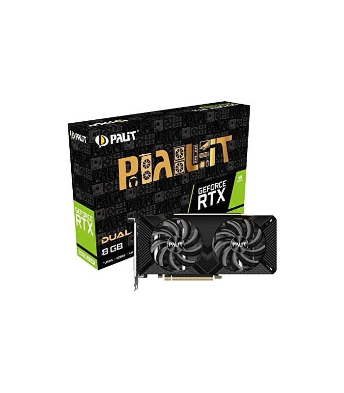 کارت گرافیک مدل Palit GeForce RTX 2060 SUPER Dual 8GB | زمان تحویل 3 تا 4 هفته کاری