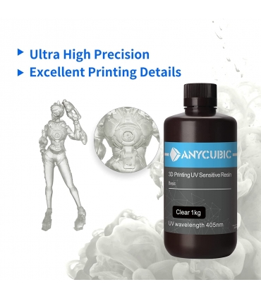 رزین پرینتر سه بعدی انی کیوبیک مدل Basic UV resin برند Anycubic
