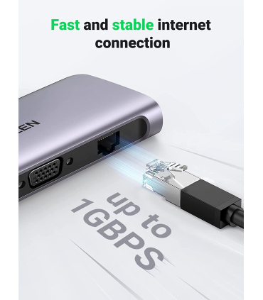 هاب 10 در 1 یوگرین مدل 80133 برند UGREEN