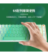 کیبورد بی سیم رویالکس مدل K411 برند Royalaxe مکانیکال سوییچ Pink با 2 نسخه بلوتوث یک WIFI و اتصال کابل