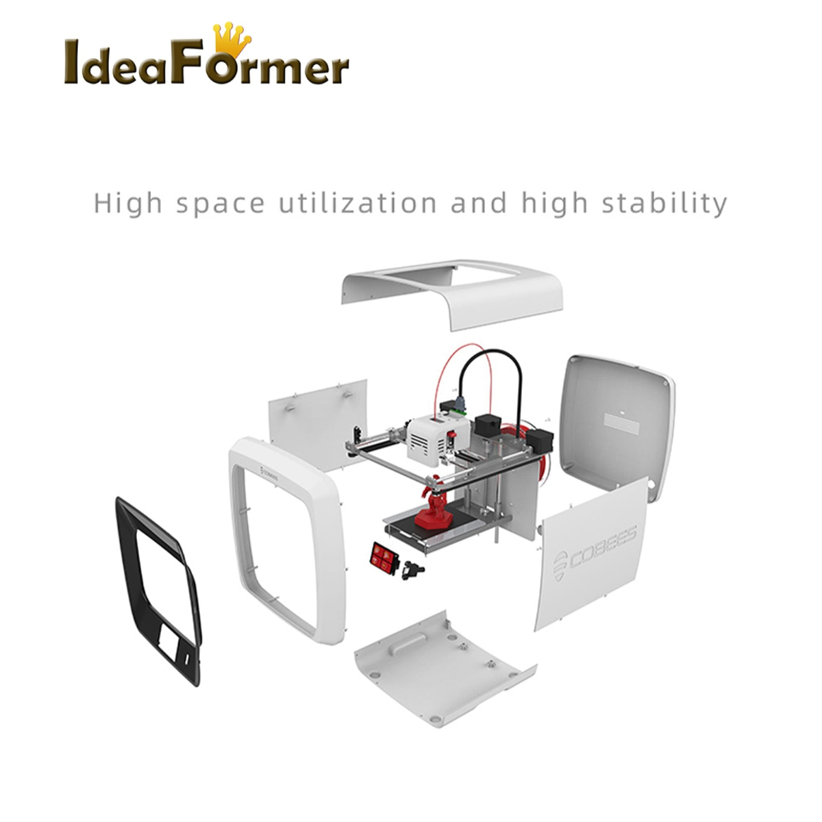 چاپگر سه بعدی مدل Ideaformer FDM 3D Printer Cobees - تحویل 6 تا 8 هفته کاری
