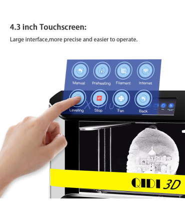 پرینتر سه بعدی کی دی تک مدل X-Plus برند QiDi Tech