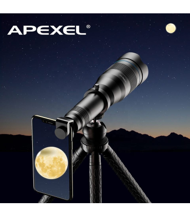 لنز 60 زوم موبایل اپکسل مدل APL-60XFR50 برند APEXEL