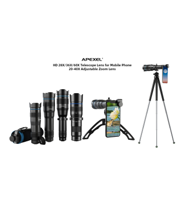 لنز 20-40 زوم موبایل اپکسل مدل APL-JS2040XJJ04 برند APEXEL