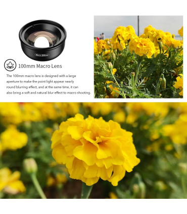 لنز موبایل ماکرو اپکسل مدل APL-HB100MM برند  APEXEL 