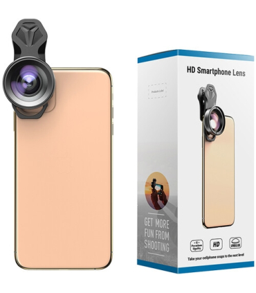 لنز ماکرو واید موبایل اپکسل مدل APL-HB5-2IN1WM برند APEXEL
