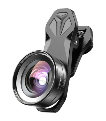 لنز ماکرو واید موبایل اپکسل مدل APL-HB5-2IN1WM برند APEXEL