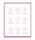 کیبورد بی سیم رویالکس مدل K411 برند Royalaxe مکانیکال سوییچ Pink با 2 نسخه بلوتوث یک WIFI و اتصال کابل