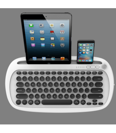 کیبورد بی سیم اف دی مدل K520t برند FD اتصال با 2 نسخه بلوتوث و یک WIFI