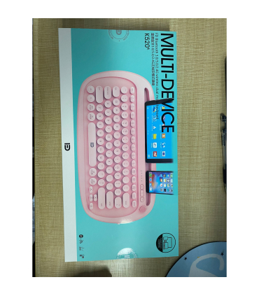 کیبورد بی سیم اف دی مدل K520t برند FD اتصال با 2 نسخه بلوتوث و یک WIFI
