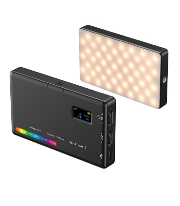 لایت مکعبی دوربین RGB اپکسل مدل APL-FL07 برند APEXEL