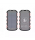 پاوربانک خورشیدی  20000 میلی آمپر مدل ESHINE ES965S همراه با چراغ ال ای دی - شارژ کابلی همزمان 4 عدد گوشی + شارژر وایرلس 15 واتی