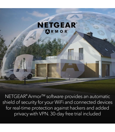 روتر وایفای 6 نتگیر مدل RBKE963 Orbi Quad-Band برند NETGEAR 