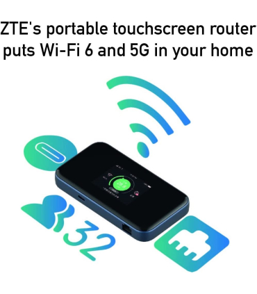 روتر وایفای 6 زد تی ای مدل MU5001 برند ZTE