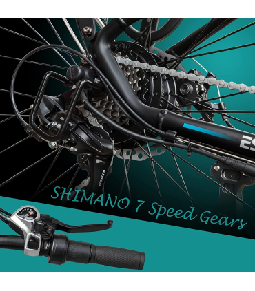 دوچرخه برقی مدل Wayfarer MYT-28 برند ESKUTE ترمز دیسکی