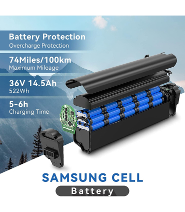 دوچرخه برقی مدل Netuno Pro برند ESKUTE ترمز دیسکی