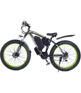 دوچرخه برقی مدل GF700-Green برند GOGOBEST ترمز دیسکی