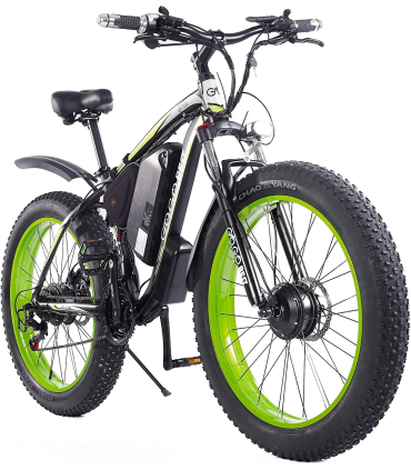 دوچرخه برقی مدل GF700-Green برند GOGOBEST ترمز دیسکی
