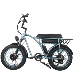 دوچرخه برقی مدل GF750-Blue برند GOGOBEST ترمز دیسکی