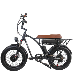 دوچرخه برقی مدل GF750-Black برند GOGOBEST ترمز دیسکی