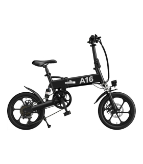 دوچرخه برقی مدل A16+ Black برند ADO ترمز دیسکی