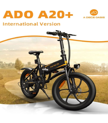 دوچرخه برقی مدل +A20F برند ADO ترمز دیسکی