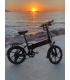 دوچرخه برقی سیم بایک مدل 20L VXD30 برند Samebike ترمز دیسکی