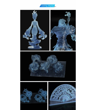 رزین ریخته گری طلا ونشیپ مدل Casting resin LCD 1KG برند Vanshape