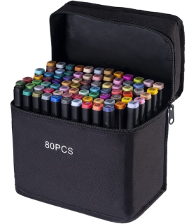 ماژیک 80 عددی 2 سره تاچ مدل 80pcs برند Touch