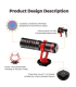 میکروفون موبایل ولاگ اپکسل مدل mic-lav برند APEXEL